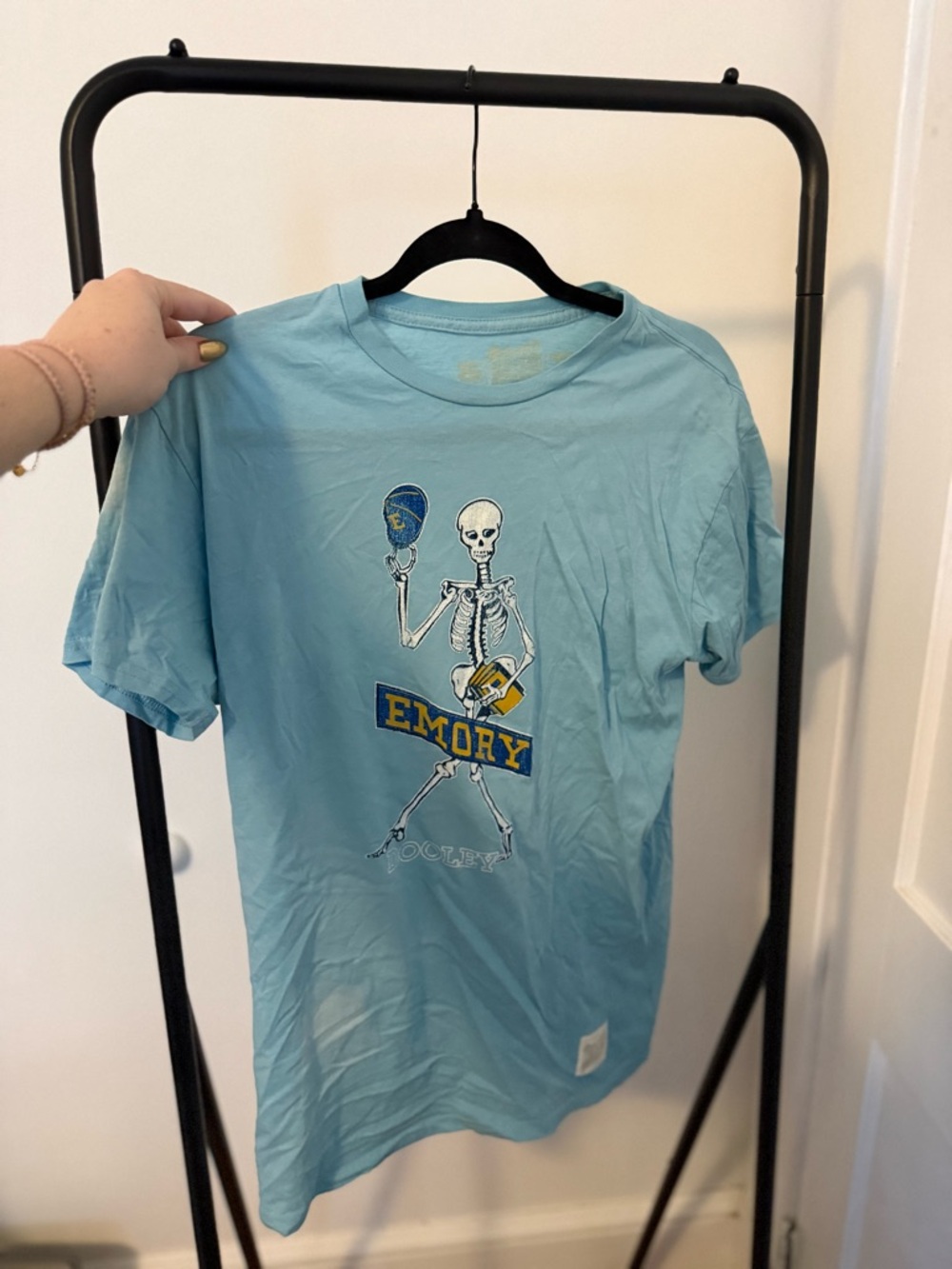 Light Blue Emory Dooley Graphic Tee